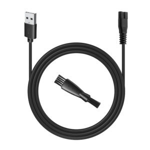 Solargess Gooad Dog Clippers Charger for Gooad GOG Grooming Kit | 3.3ft USB Charging Cable, Certified by FCC CE RoHS, Fast Charging, Portable & Durable, for Pets Grooming Kit, Cleaning Brush