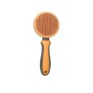 TopMed ETS Pet Grooming Tool Needle Brush, Self Cleaning Slicker Brushes for Pet Grooming, Remove Undercoat,Shedding Hair from Long or Short Hair Proven Grooming Tools for Dogs Cats and Other Animals