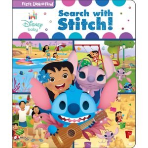 Disney Baby: Search with Stitch! First Look and Find, (Board Book)