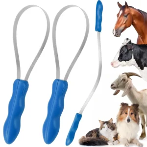 2 In 1 Double Sided Dog Deshedding Brush Stainless Steel Teeth Pet Grooming Comb For Cats Horses
