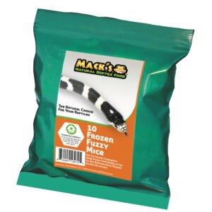 Mack’s Natural Reptile Food Fuzzy mouse 10 ct.