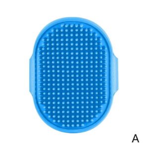 Pet Bath Brush for Cats Dogs, Soft Rubber Silicone Grooming Tool, Cleaning Massage Comb for Small Medium Hair